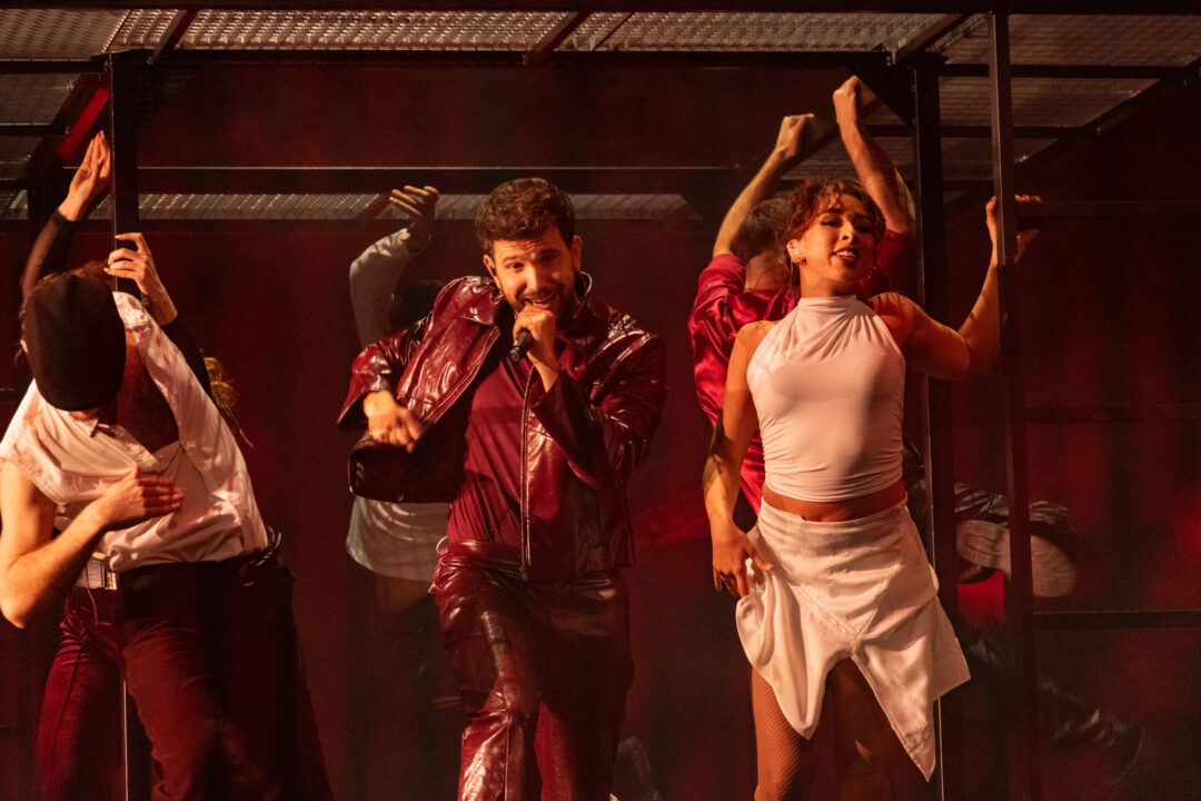 Dani J en la gran final del Benidorm Fest 2026, Palau d’Esports l’Illa de Benidorm | Foto: Iván Trejo