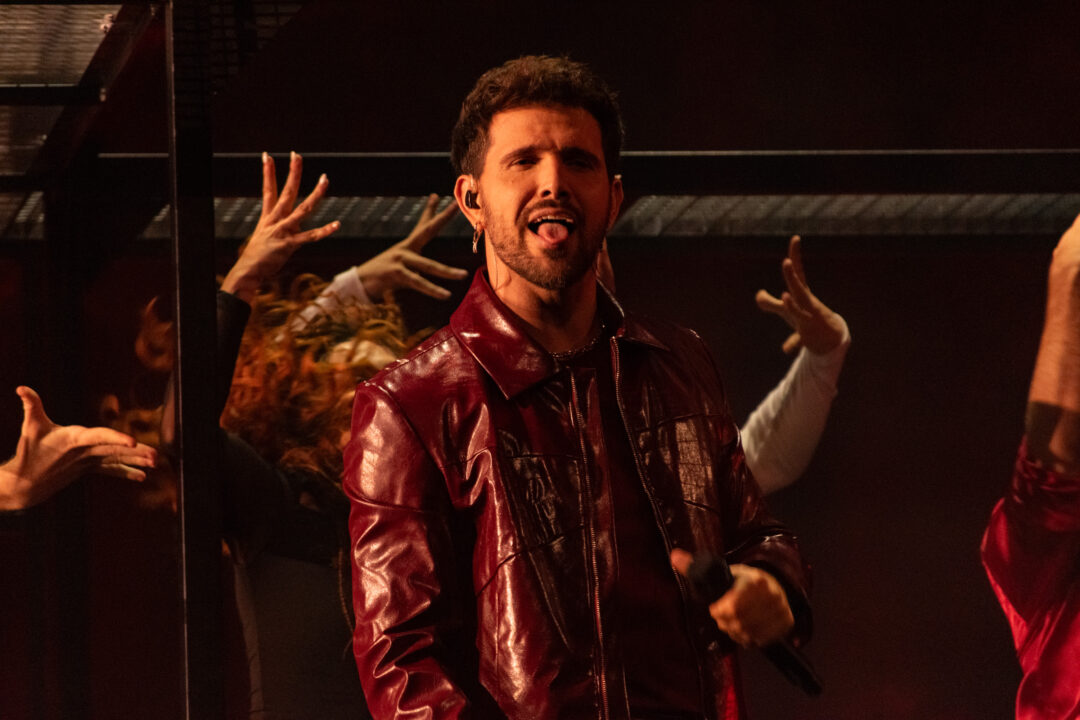 Dani J en la gran final del Benidorm Fest 2026, Palau d’Esports l’Illa de Benidorm | Foto: Iván Trejo