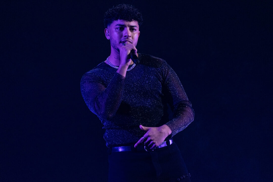 Kenneth en la gran final del Benidorm Fest 2026, Palau d’Esports l’Illa de Benidorm | Foto: Iván Trejo