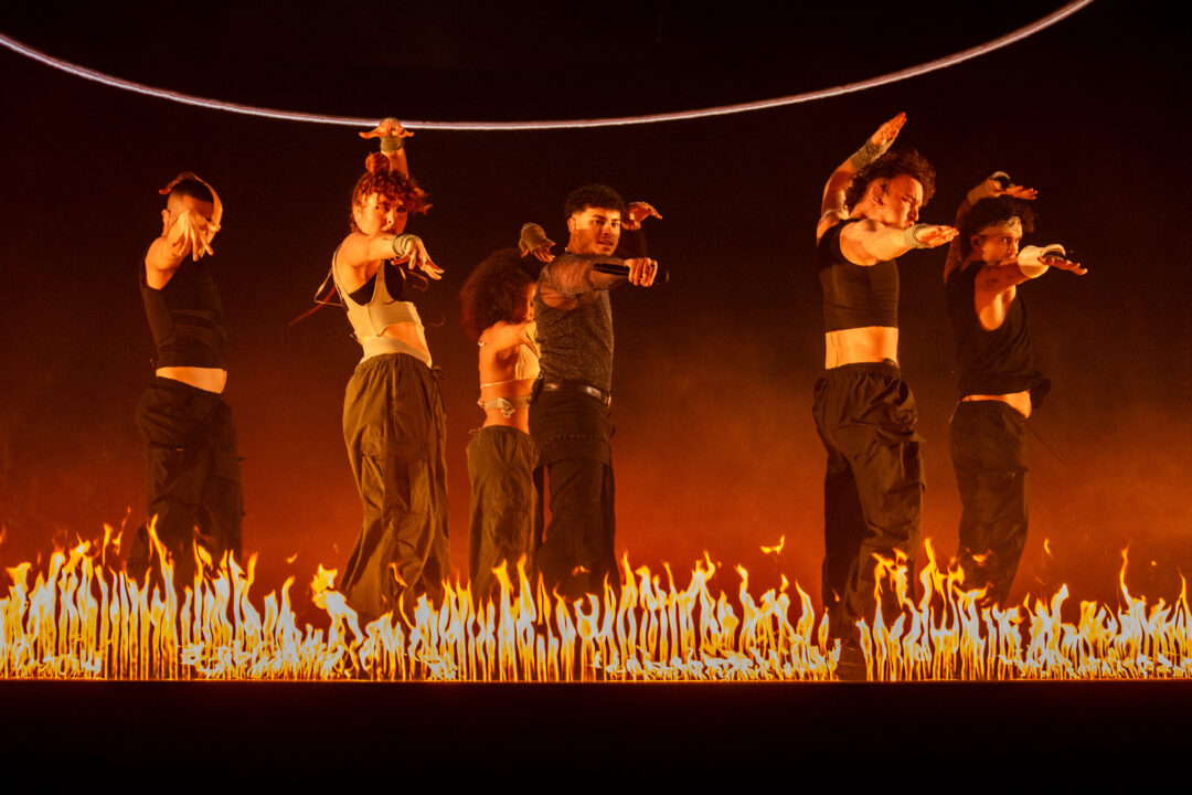 Kenneth en la gran final del Benidorm Fest 2026, Palau d’Esports l’Illa de Benidorm | Foto: Iván Trejo