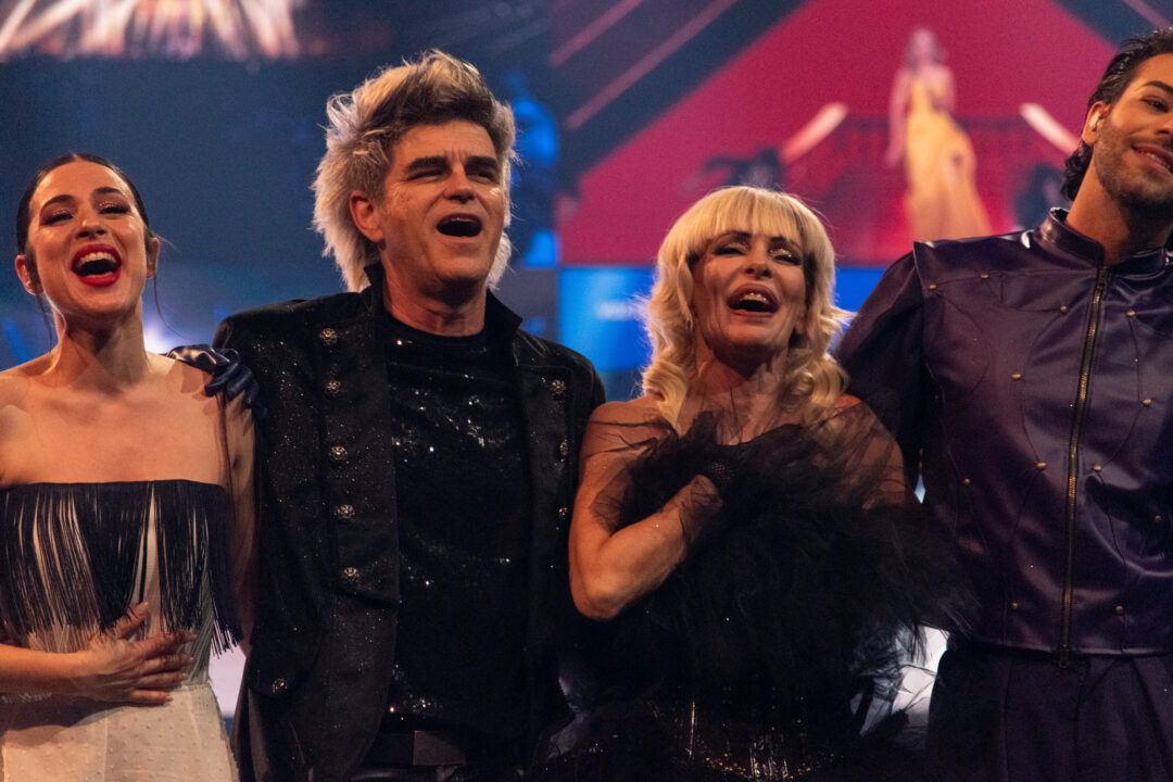 Actuación especial con exconcursantes en la gran final del Benidorm Fest 2026, Palau d’Esports l’Illa de Benidorm | Foto: Iván Trejo