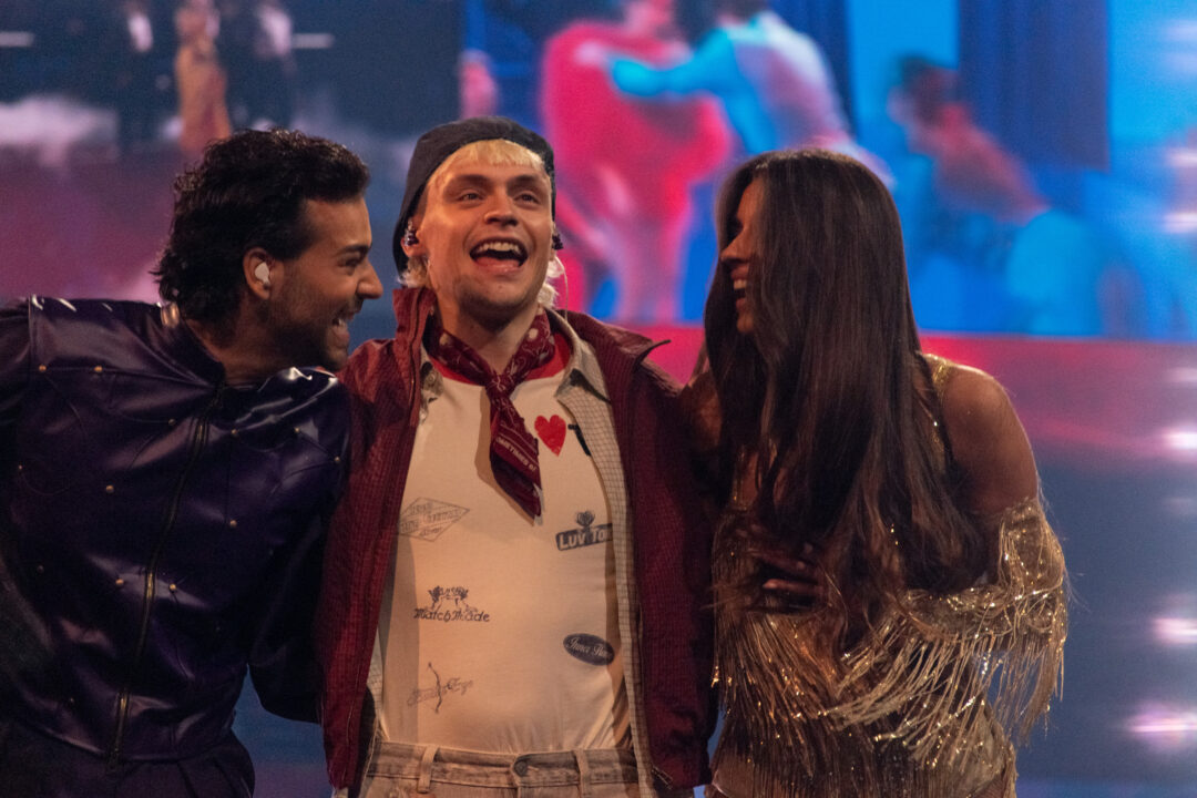 Actuación especial con exconcursantes en la gran final del Benidorm Fest 2026, Palau d’Esports l’Illa de Benidorm | Foto: Iván Trejo