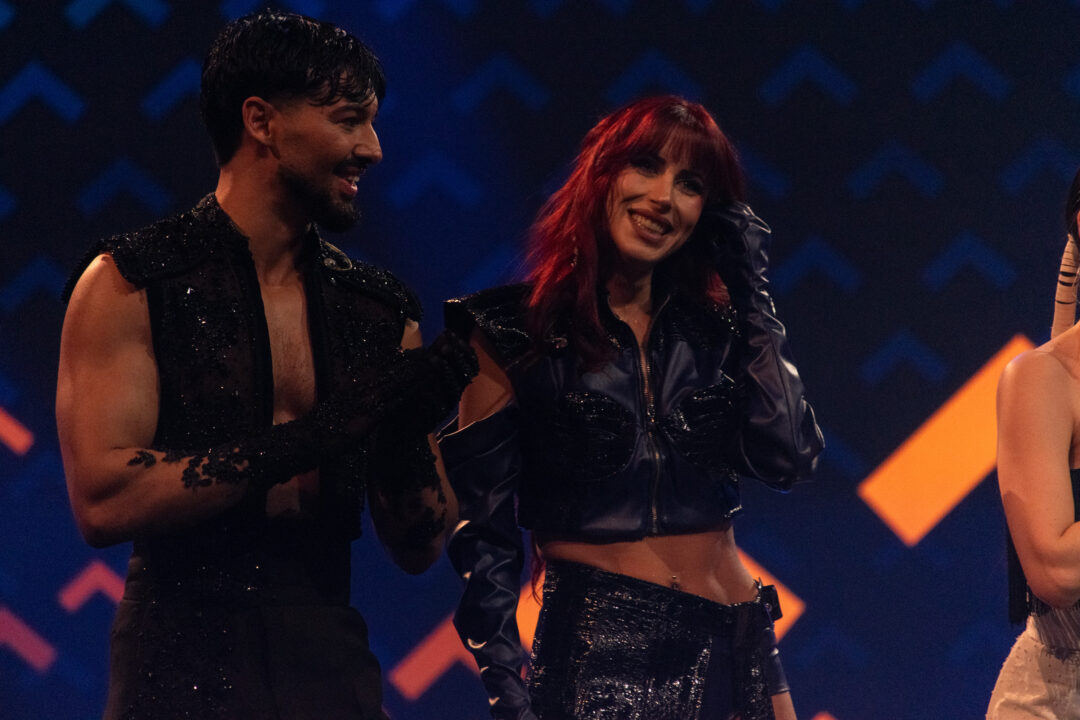 Actuación especial con exconcursantes en la gran final del Benidorm Fest 2026, Palau d’Esports l’Illa de Benidorm | Foto: Iván Trejo