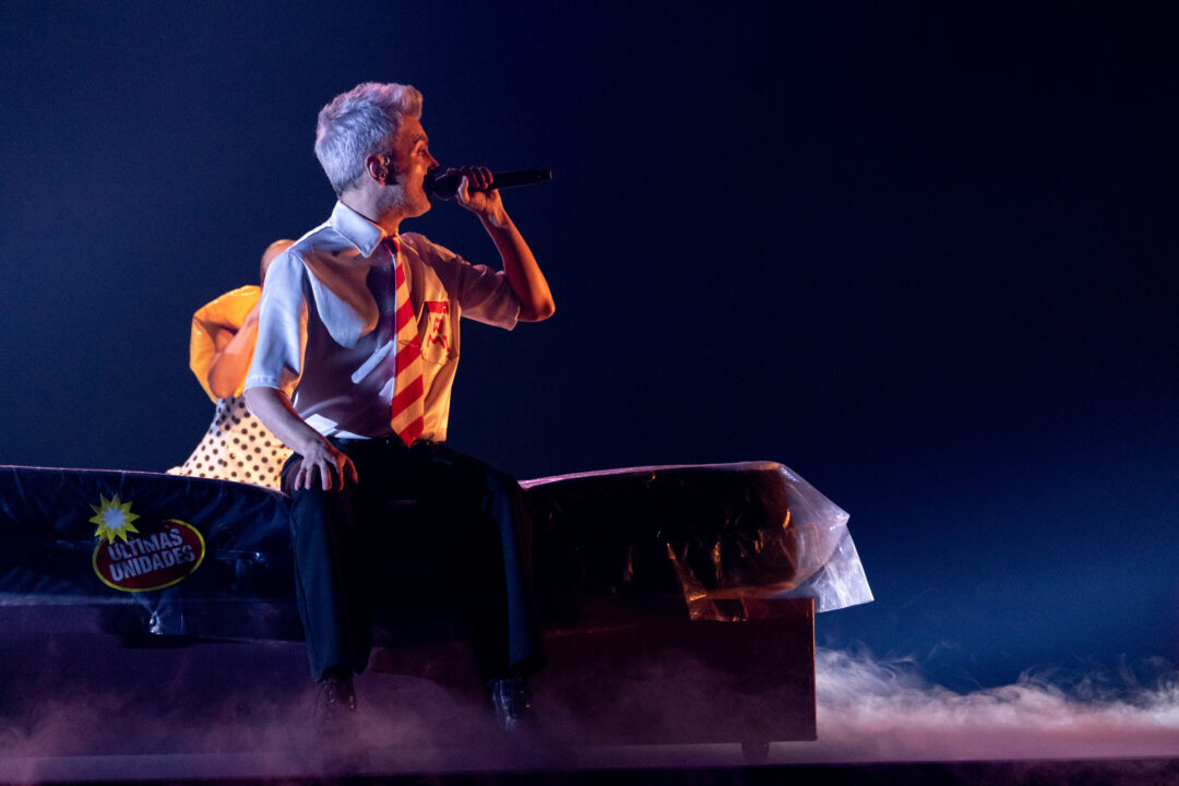 Miranda! & bailamamá en la gran final del Benidorm Fest 2026, Palau d’Esports l’Illa de Benidorm | Foto: Iván Trejo