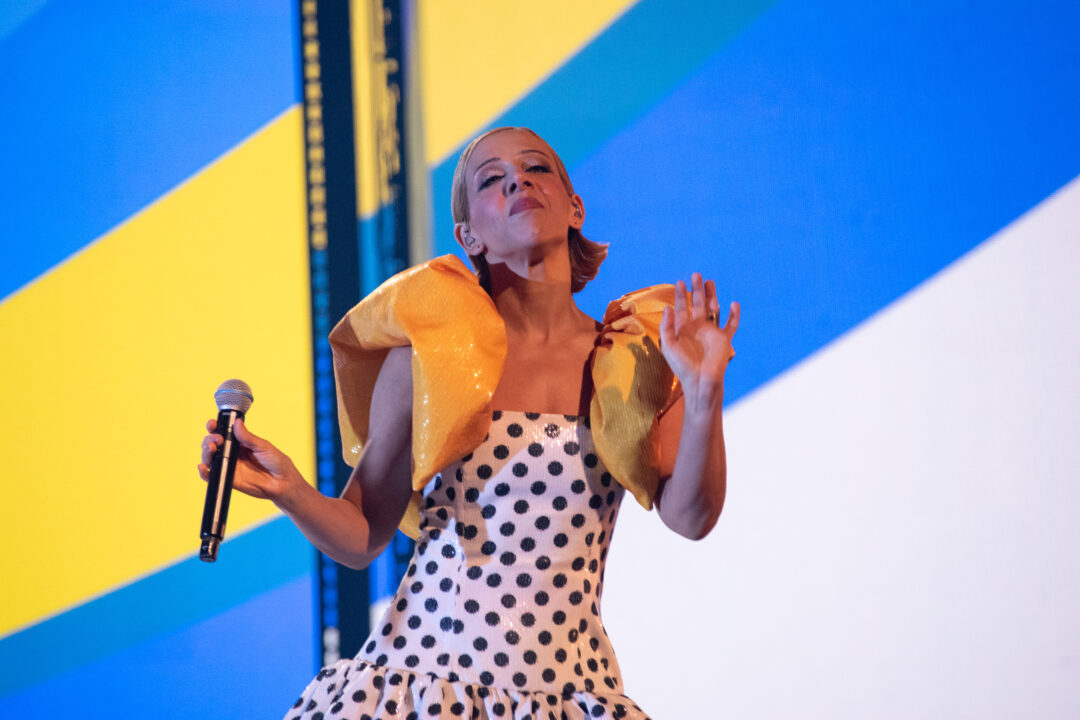 Miranda! & bailamamá en la gran final del Benidorm Fest 2026, Palau d’Esports l’Illa de Benidorm | Foto: Iván Trejo