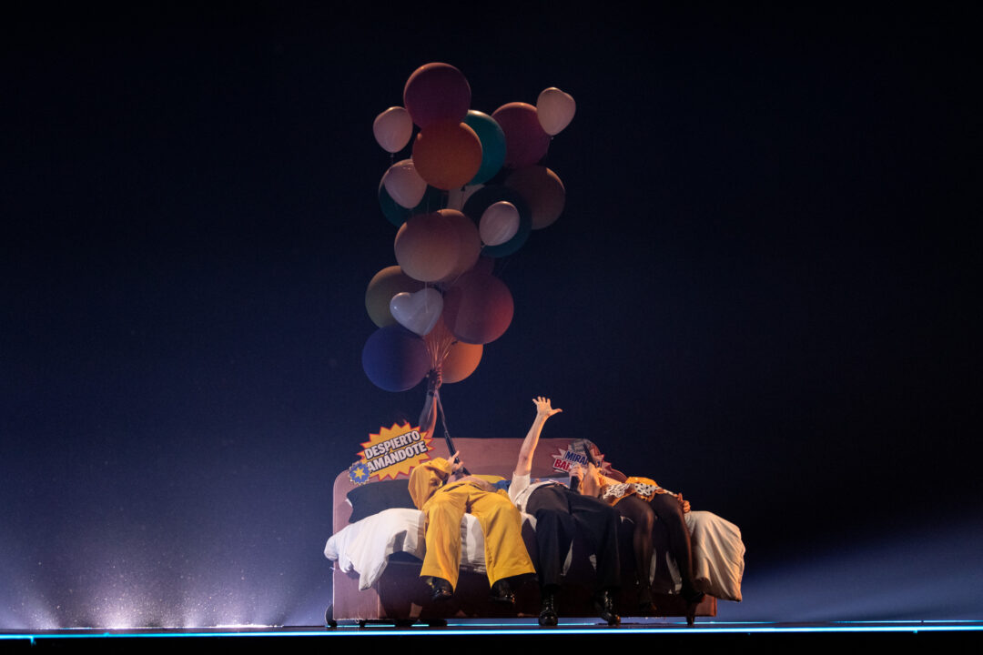 Miranda! & bailamamá en la gran final del Benidorm Fest 2026, Palau d’Esports l’Illa de Benidorm | Foto: Iván Trejo