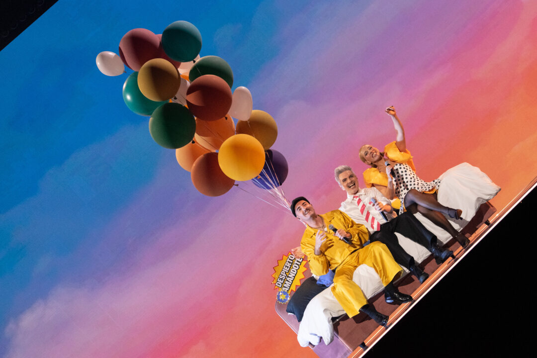 Miranda! & bailamamá en la gran final del Benidorm Fest 2026, Palau d’Esports l’Illa de Benidorm | Foto: Iván Trejo