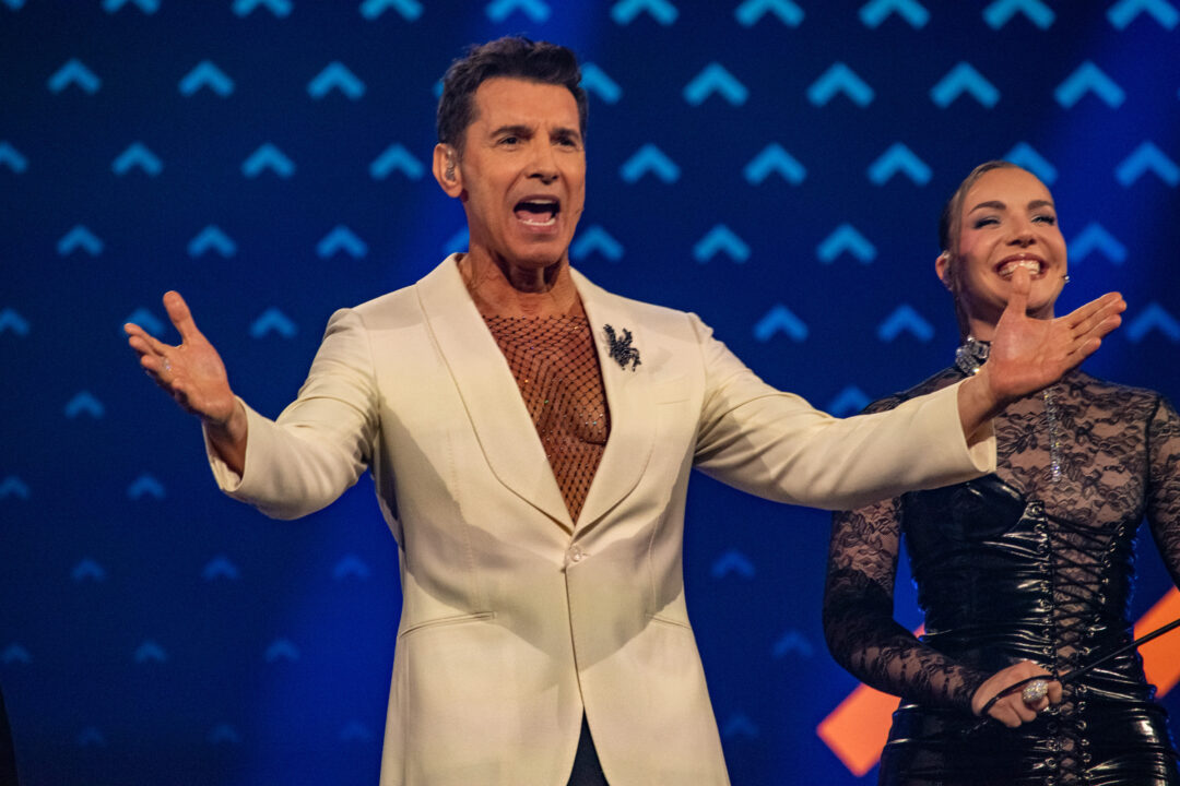 Jesús Vázquez en la gran final del Benidorm Fest 2026, Palau d’Esports l’Illa de Benidorm | Foto: Iván Trejo