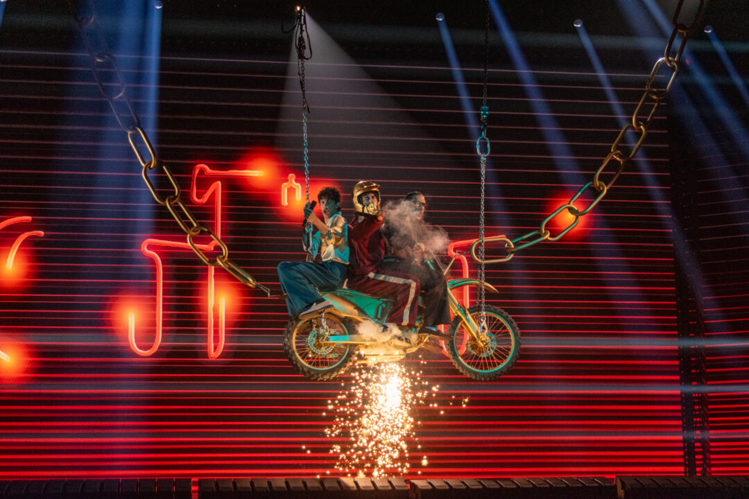 The Quinquis en la gran final del Benidorm Fest 2026, Palau d’Esports l’Illa de Benidorm | Foto: Iván Trejo