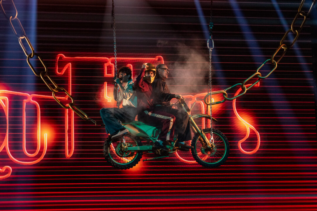 The Quinquis en la gran final del Benidorm Fest 2026, Palau d’Esports l’Illa de Benidorm | Foto: Iván Trejo