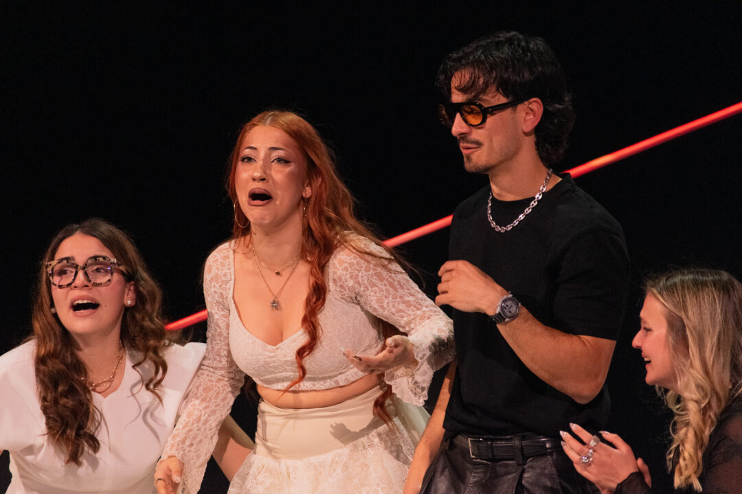 Tony Grox & LUCYCALYS, ganadores del Benidorm Fest 2026, Palau d’Esports l’Illa de Benidorm | Foto: Iván Trejo