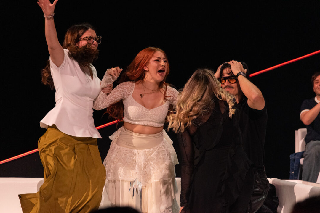 Tony Grox & LUCYCALYS, ganadores del Benidorm Fest 2026, Palau d’Esports l’Illa de Benidorm | Foto: Iván Trejo