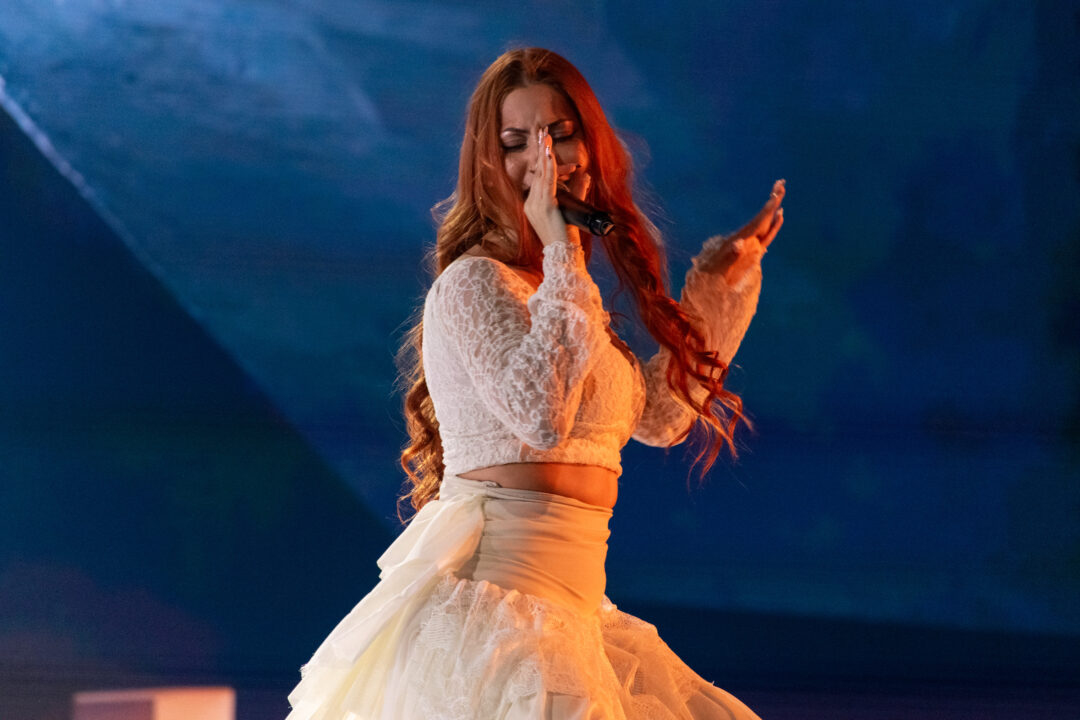 Tony Grox & LUCYCALYS en la gran final del Benidorm Fest 2026, Palau d’Esports l’Illa de Benidorm | Foto: Iván Trejo