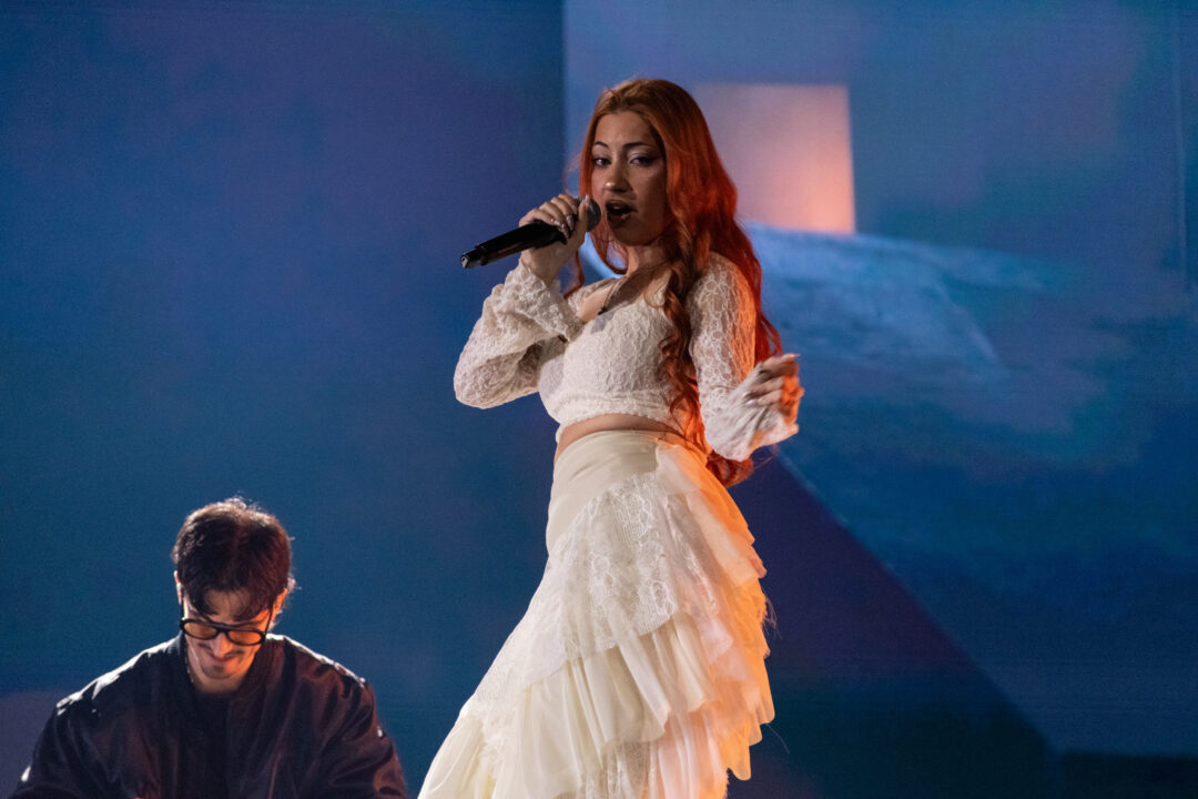 Tony Grox & LUCYCALYS en la gran final del Benidorm Fest 2026, Palau d’Esports l’Illa de Benidorm | Foto: Iván Trejo