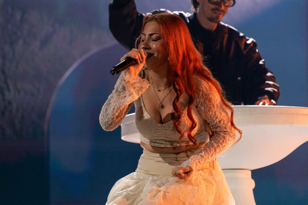 Tony Grox & LUCYCALYS en la gran final del Benidorm Fest 2026, Palau d’Esports l’Illa de Benidorm | Foto: Iván Trejo