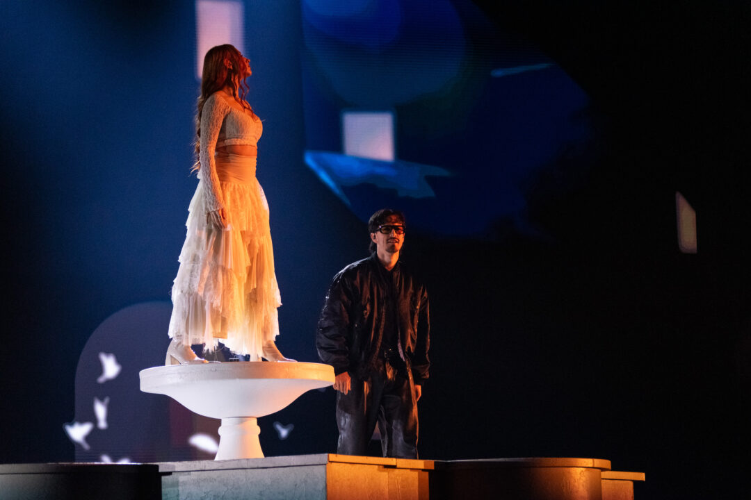 Tony Grox & LUCYCALYS en la gran final del Benidorm Fest 2026, Palau d’Esports l’Illa de Benidorm | Foto: Iván Trejo