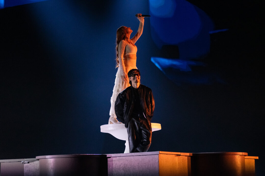 Tony Grox & LUCYCALYS en la gran final del Benidorm Fest 2026, Palau d’Esports l’Illa de Benidorm | Foto: Iván Trejo