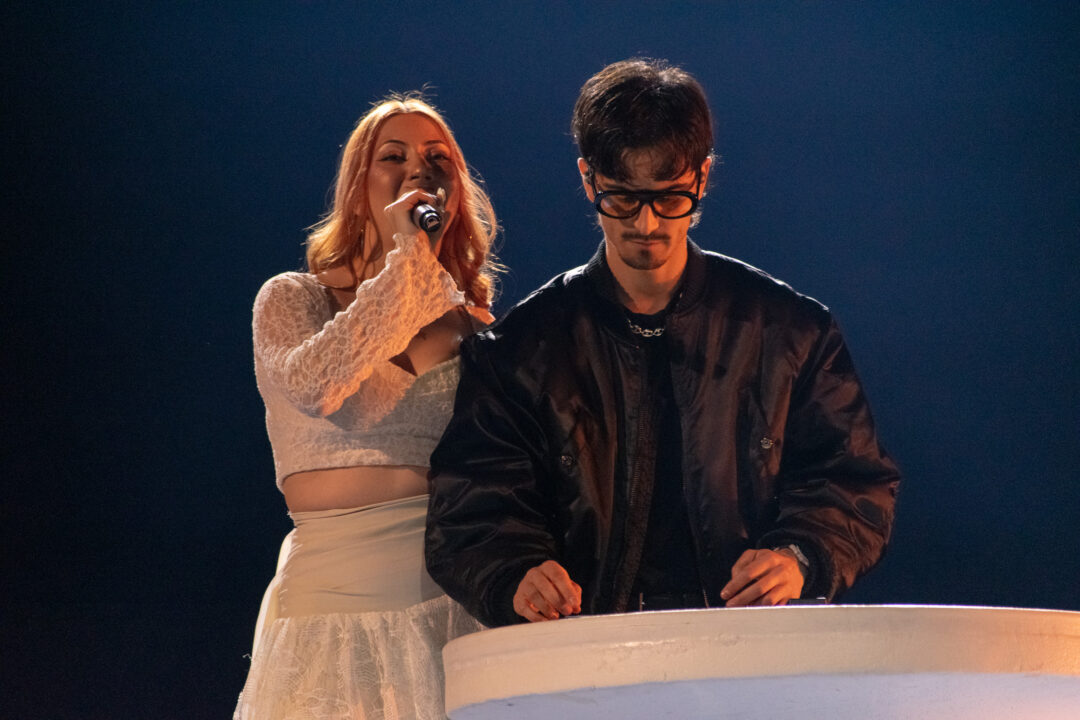 Tony Grox & LUCYCALYS en la gran final del Benidorm Fest 2026, Palau d’Esports l’Illa de Benidorm | Foto: Iván Trejo