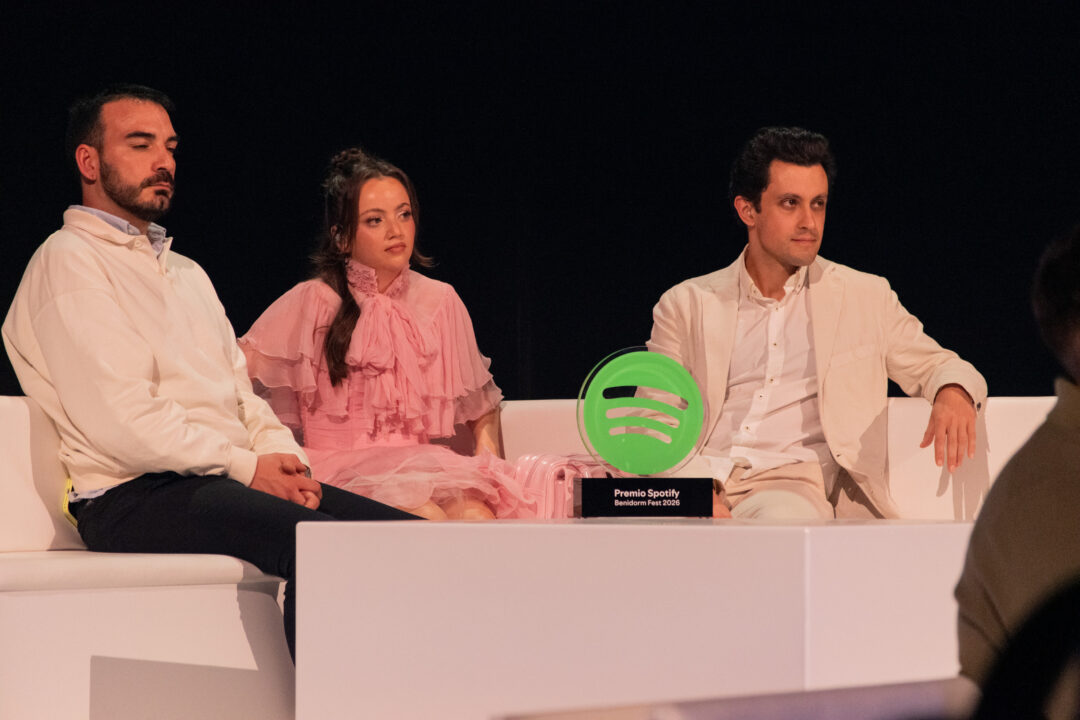 ASHA, ganadora del premio Spotify del Benidorm Fest 2026, Palau d’Esports l’Illa de Benidorm | Foto: Iván Trejo