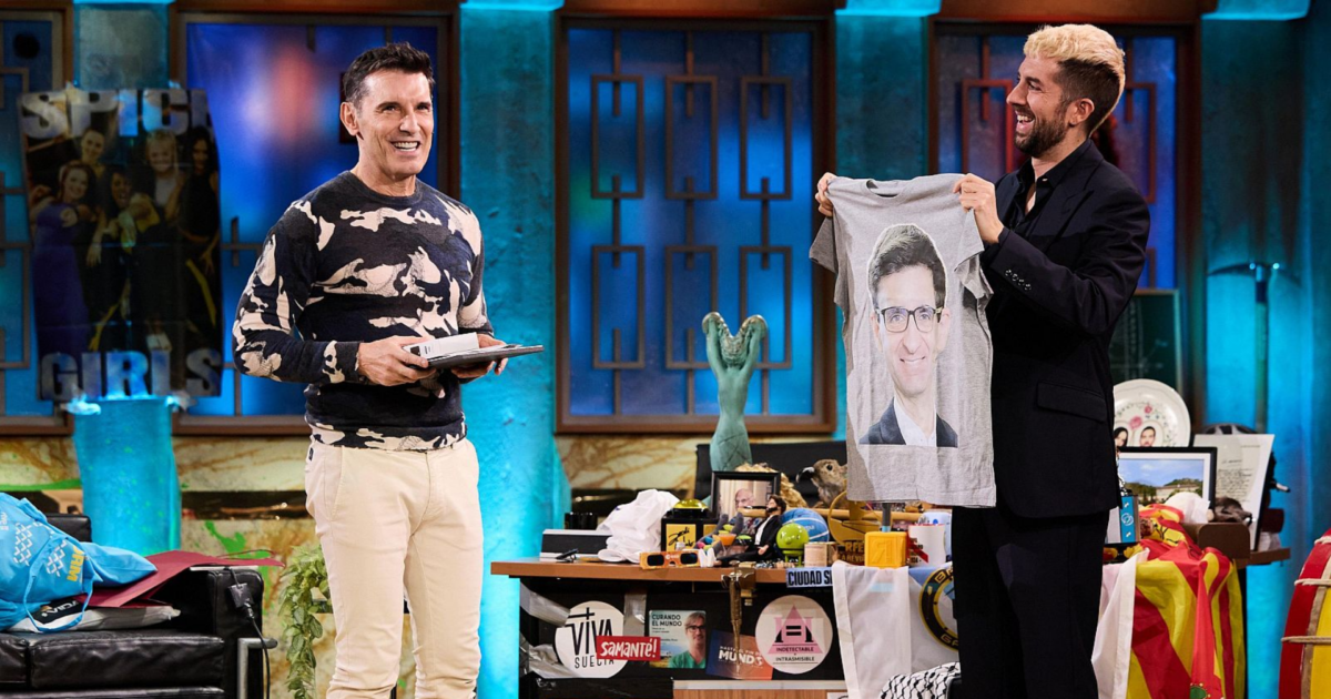 Audiencias: 1,4M de espectadores siguieron La Revuelta durante la visita de Jesús Vázquez para promocionar el Benidorm Fest 2026