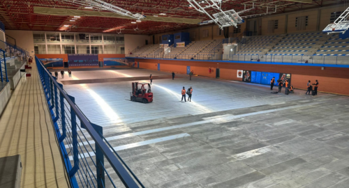 Benidorm Fest 2026: comienza el acondicionamiento del Palau d’Esports para el certamen musical