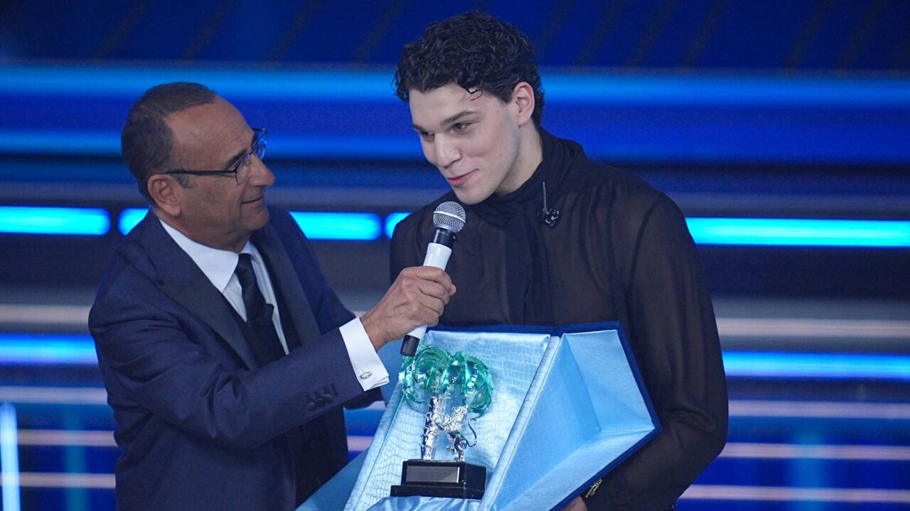 Nicolò Filippucci gana la categoría ‘Nuove Proposte’ del Festival de Sanremo 2026