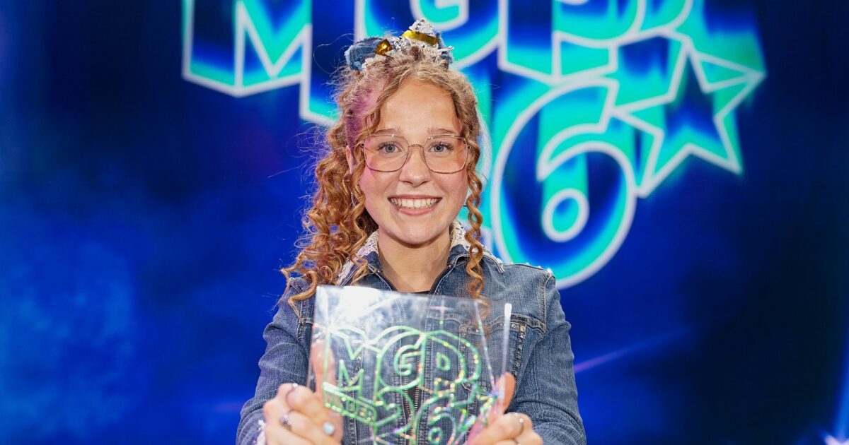Anna Frida, ganadora del Melodi Grand Prix Junior 2026 | Imagen: Agnete Schlichtkrull - DR