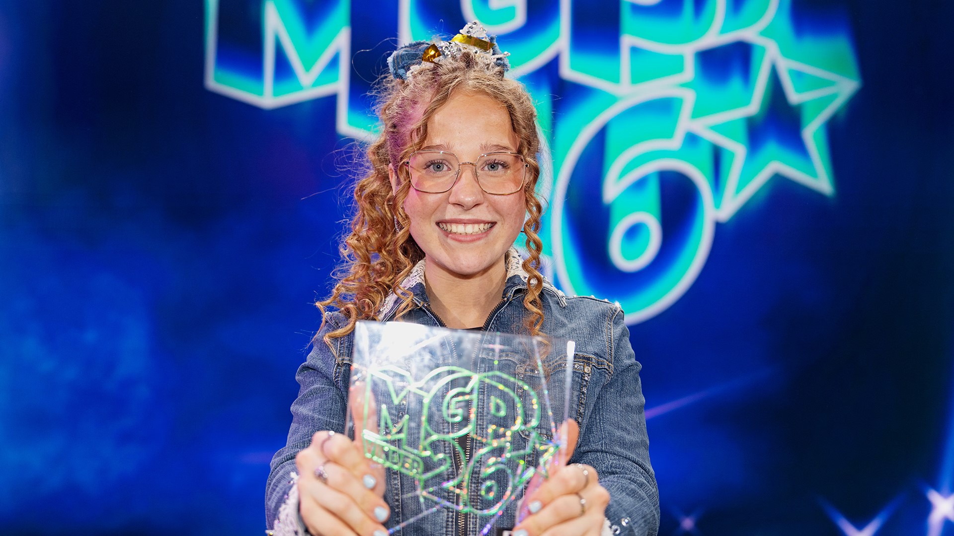 Anna Frida, ganadora del Melodi Grand Prix Junior 2026 | Imagen: Agnete Schlichtkrull - DR