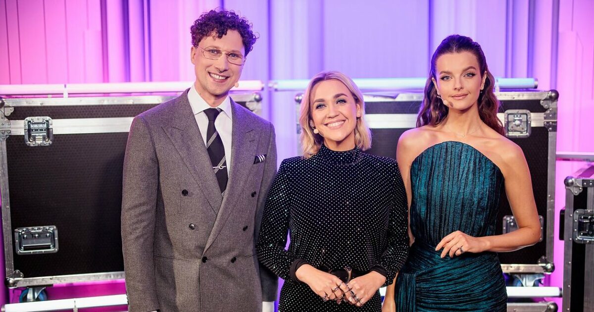 De izquierda a derecha Rimvydas Černiauskas, Eglė Kernagytė y Gabrielė Martirosian / V. Raupelio - LRT