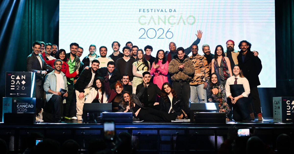 Artistas del Festival da Canção 2026 | Imagen: RTP