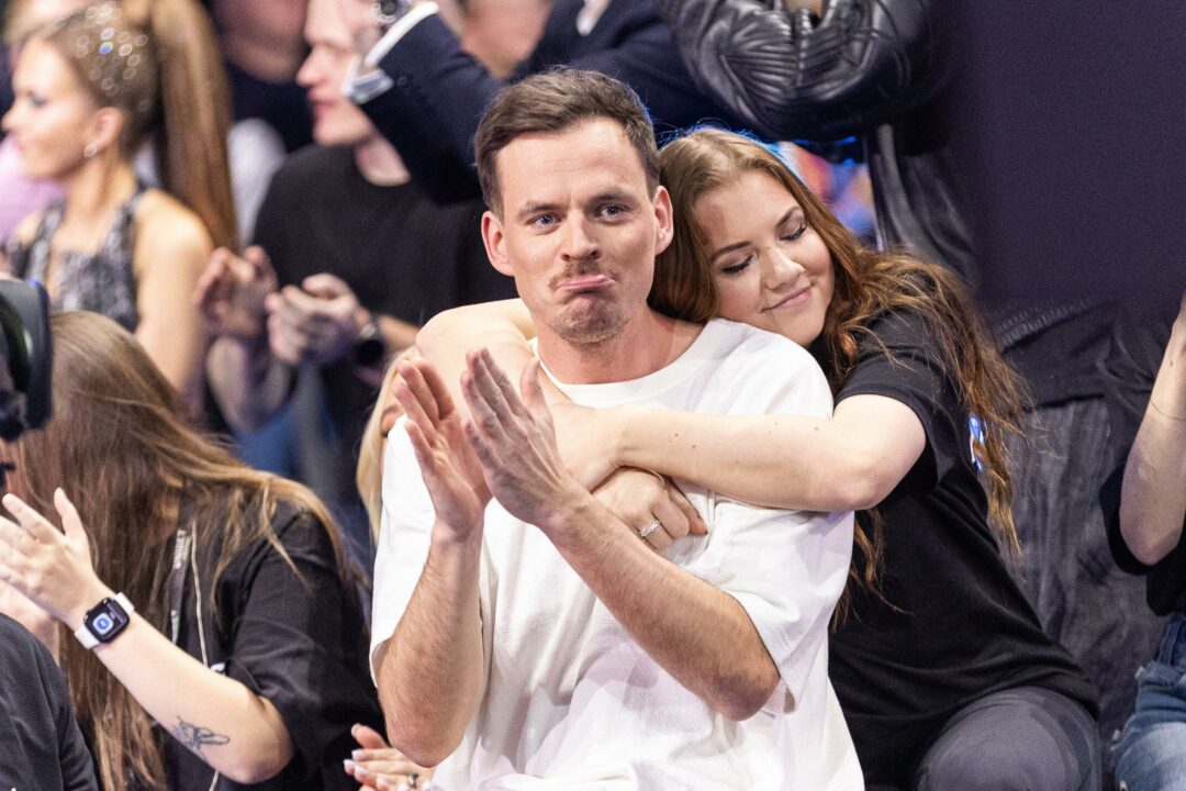 NOËP, que obtuvo el segundo puesto, durante el veredicto (Siim Lõvi | ERR)