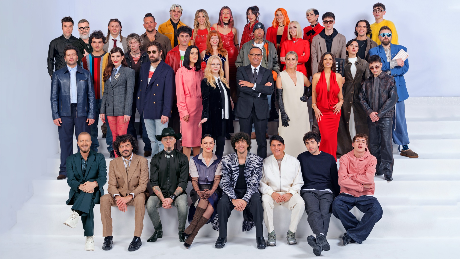 Participantes del Festival de Sanremo 2026 | Imagen: TV Sorrisi e Canzoni