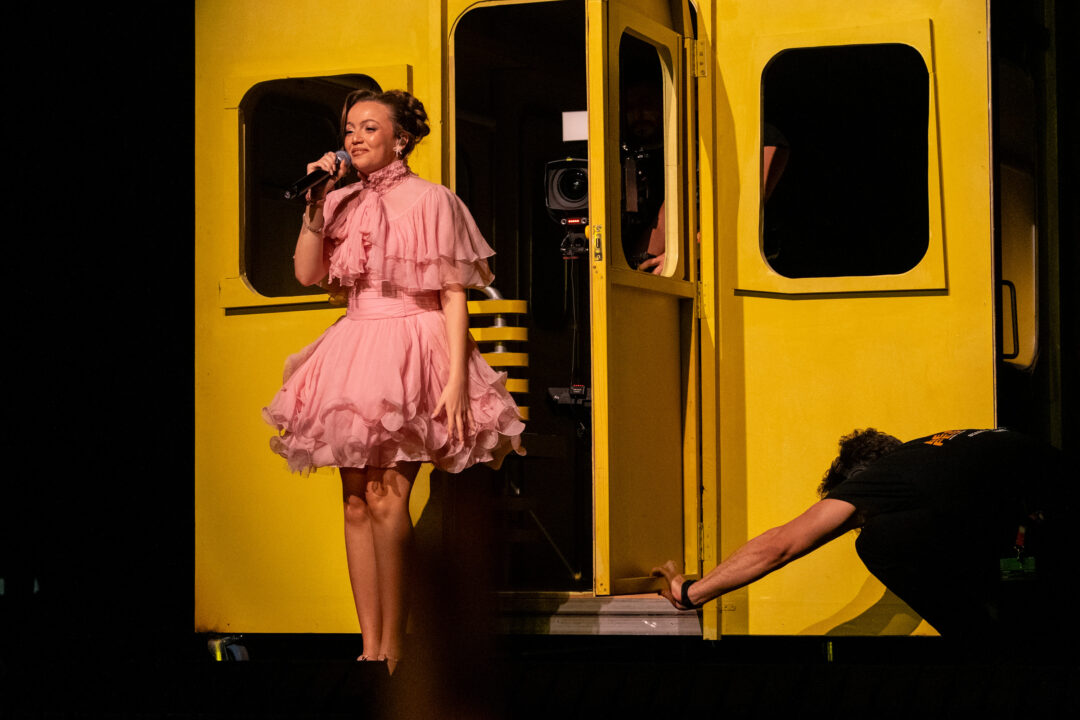 ASHA en la segunda semifinal del Benidorm Fest 2026, Palau d’Esports l’Illa de Benidorm | Foto: Iván Trejo