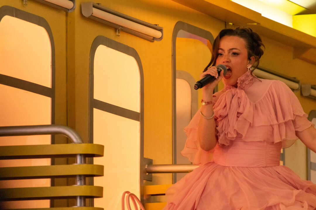 ASHA en la segunda semifinal del Benidorm Fest 2026, Palau d’Esports l’Illa de Benidorm | Foto: Iván Trejo