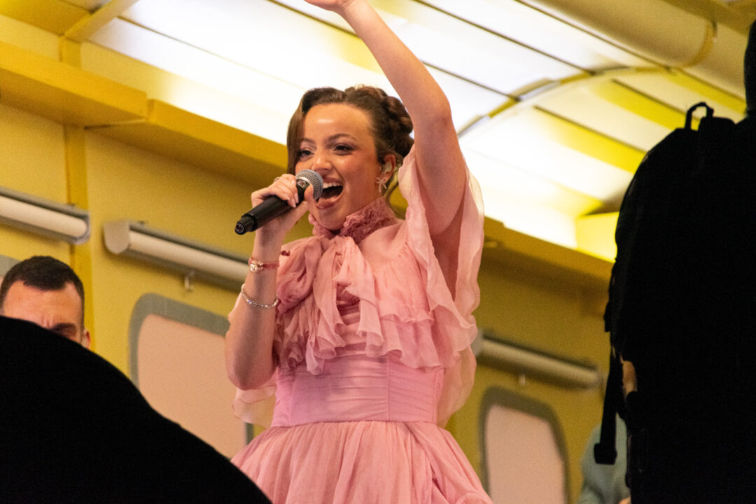 ASHA en la segunda semifinal del Benidorm Fest 2026, Palau d’Esports l’Illa de Benidorm | Foto: Iván Trejo