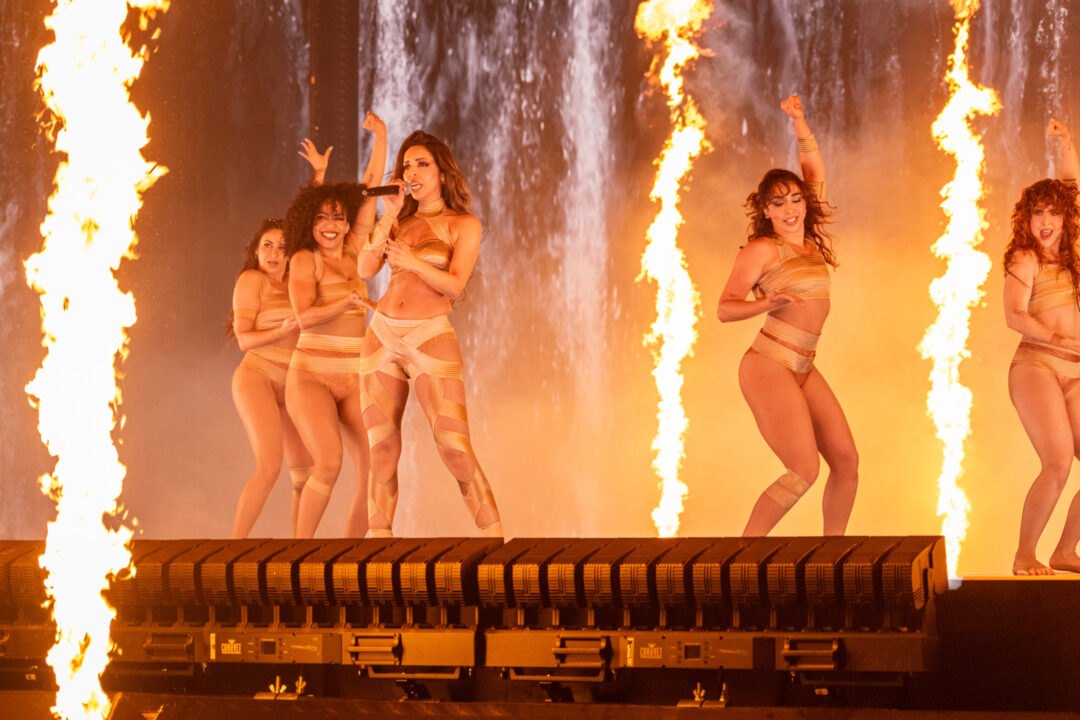 Atyat en la segunda semifinal del Benidorm Fest 2026, Palau d’Esports l’Illa de Benidorm | Foto: Iván Trejo