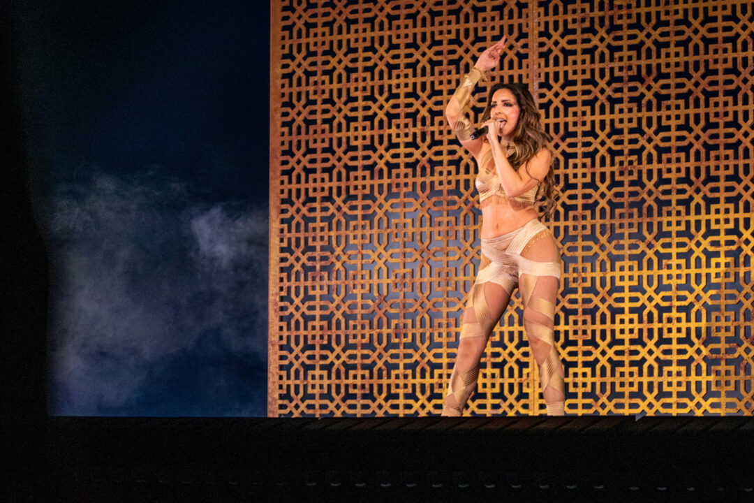 Atyat en la segunda semifinal del Benidorm Fest 2026, Palau d’Esports l’Illa de Benidorm | Foto: Iván Trejo