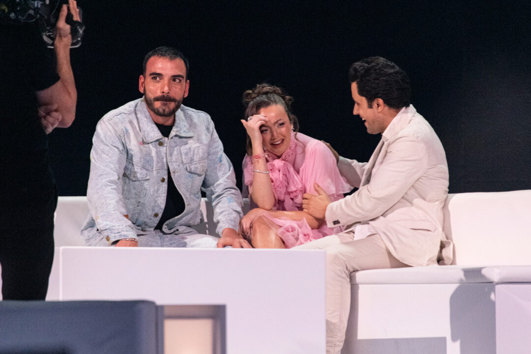 Artistas de la segunda semifinal del Benidorm Fest 2026 en la green room, Palau d’Esports l’Illa de Benidorm | Foto: Iván Trejo