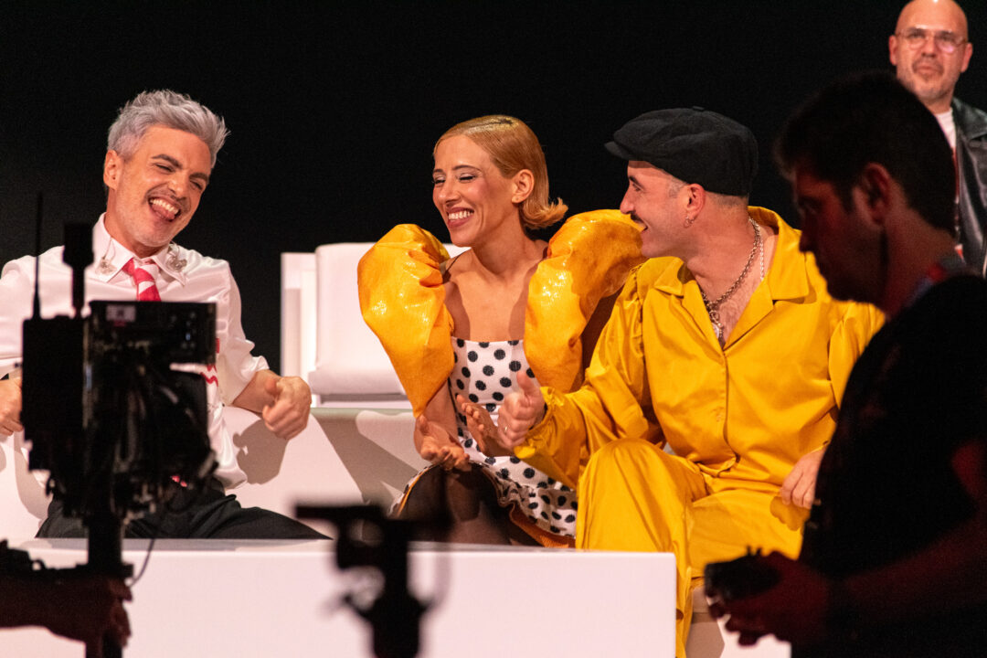 Artistas de la segunda semifinal del Benidorm Fest 2026 en la green room, Palau d’Esports l’Illa de Benidorm | Foto: Iván Trejo