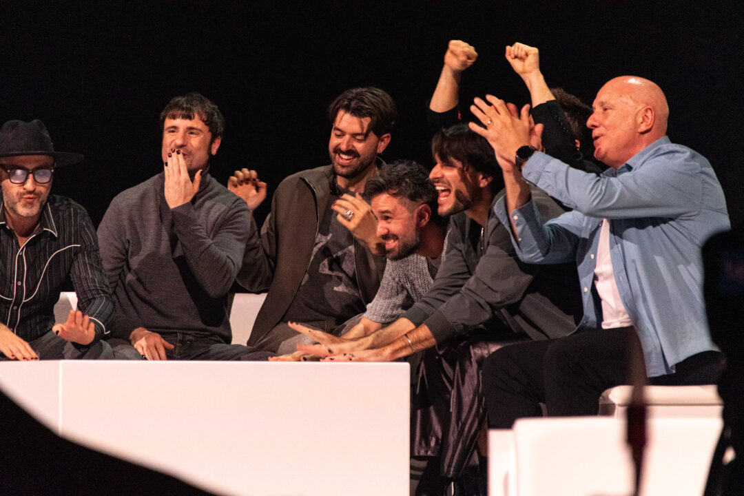 Artistas de la segunda semifinal del Benidorm Fest 2026 en la green room, Palau d’Esports l’Illa de Benidorm | Foto: Iván Trejo