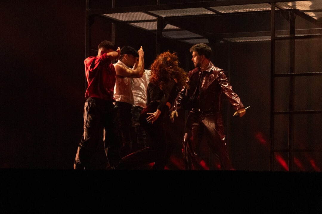 Dani J en la segunda semifinal del Benidorm Fest 2026, Palau d’Esports l’Illa de Benidorm | Foto: Iván Trejo