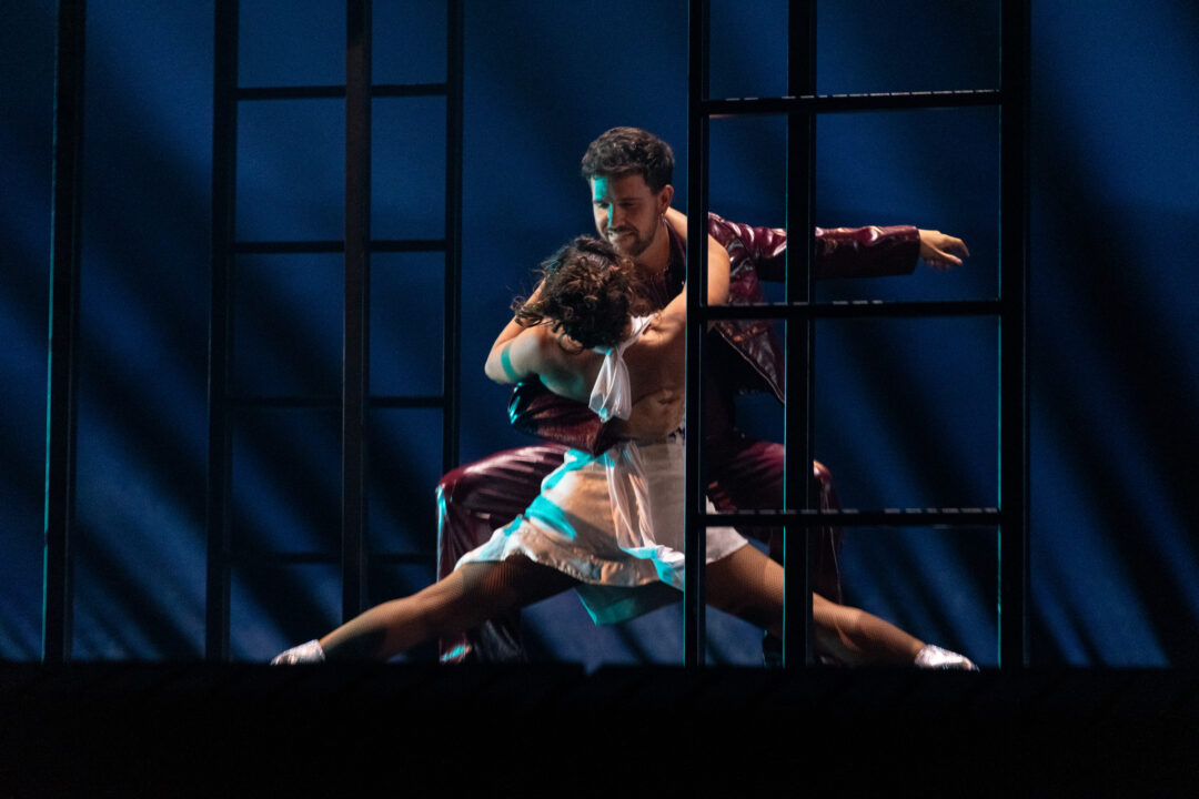 Dani J en la segunda semifinal del Benidorm Fest 2026, Palau d’Esports l’Illa de Benidorm | Foto: Iván Trejo