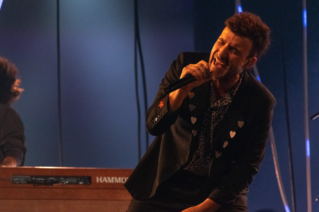 Funambulista en la segunda semifinal del Benidorm Fest 2026, Palau d’Esports l’Illa de Benidorm | Foto: Iván Trejo