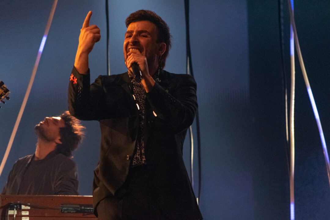 Funambulista en la segunda semifinal del Benidorm Fest 2026, Palau d’Esports l’Illa de Benidorm | Foto: Iván Trejo