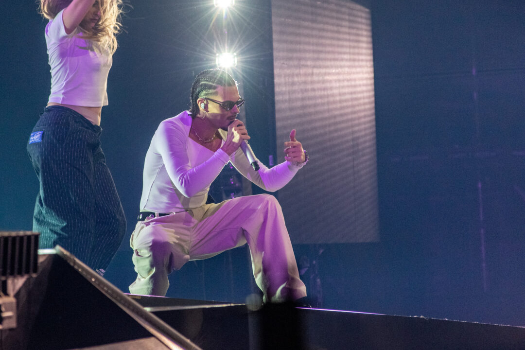 Abraham Mateo en la segunda semifinal del Benidorm Fest 2026, Palau d’Esports l’Illa de Benidorm | Foto: Iván Trejo