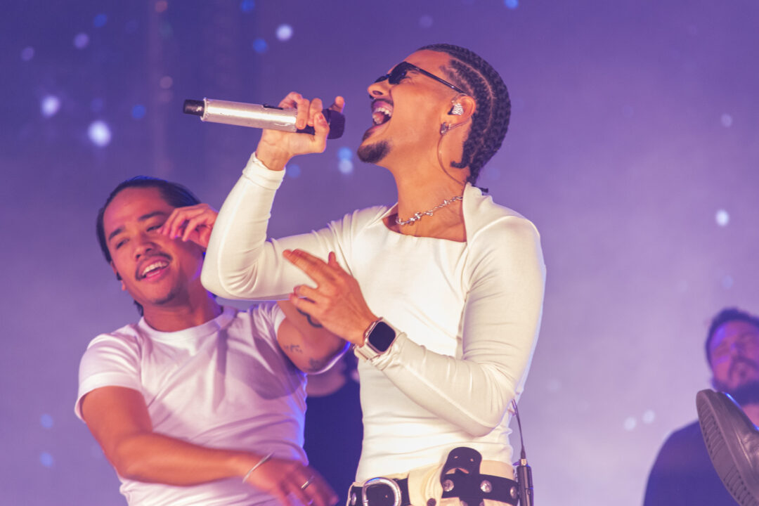 Abraham Mateo en la segunda semifinal del Benidorm Fest 2026, Palau d’Esports l’Illa de Benidorm | Foto: Iván Trejo