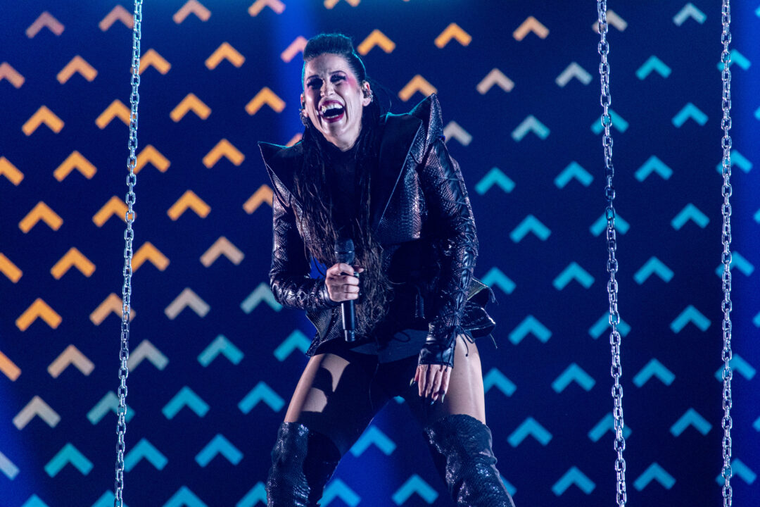 KU Minerva en la segunda semifinal del Benidorm Fest 2026, Palau d’Esports l’Illa de Benidorm | Foto: Iván Trejo