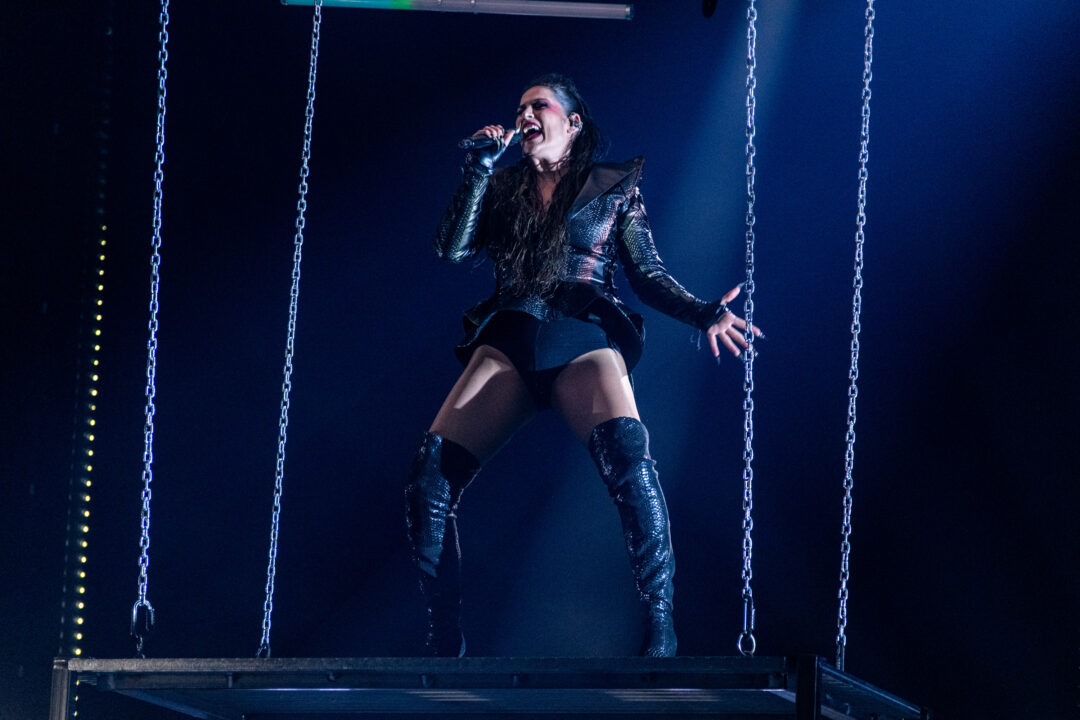 KU Minerva en la segunda semifinal del Benidorm Fest 2026, Palau d’Esports l’Illa de Benidorm | Foto: Iván Trejo