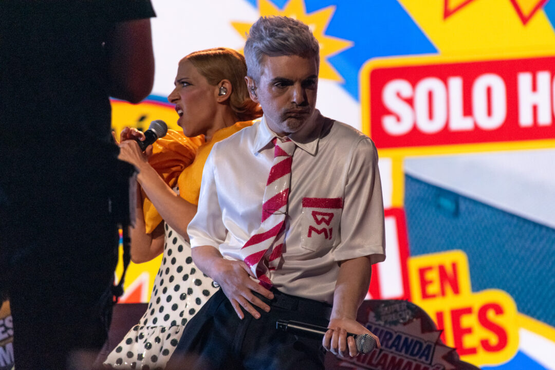 Miranda! & bailamamá en la segunda semifinal del Benidorm Fest 2026, Palau d’Esports l’Illa de Benidorm | Foto: Iván Trejo