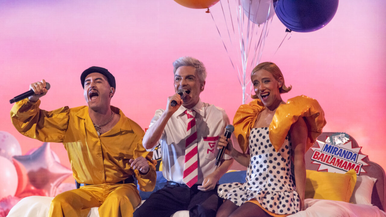 Miranda! & bailamamá en la segunda semifinal del Benidorm Fest 2026, Palau d’Esports l’Illa de Benidorm | Foto: Iván Trejo